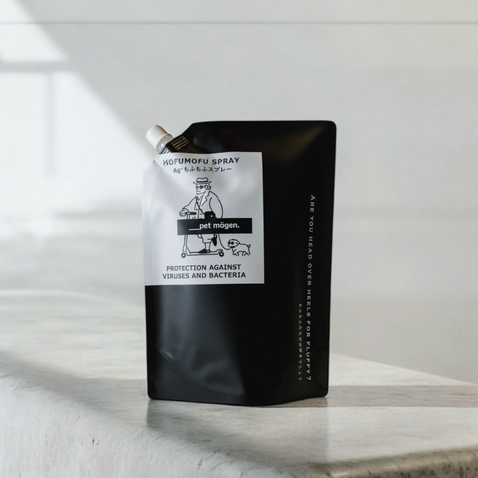 【詰替え用1000ml】高品質Ag+もふもふスプレー<消臭・除菌>